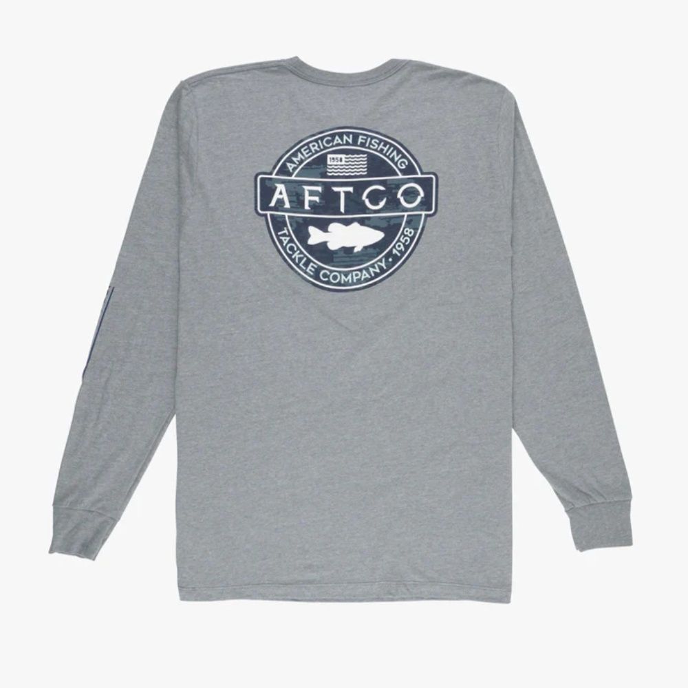 BASS PATCH TEE, Color: GRAPHITE HEATHER, Size: MEDIUM