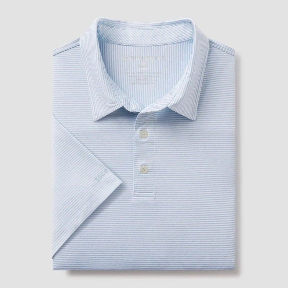 Y BOYS HEATHER MADISON POLO, Color: CRYSTAL LAKE, Size: Y X-LARGE