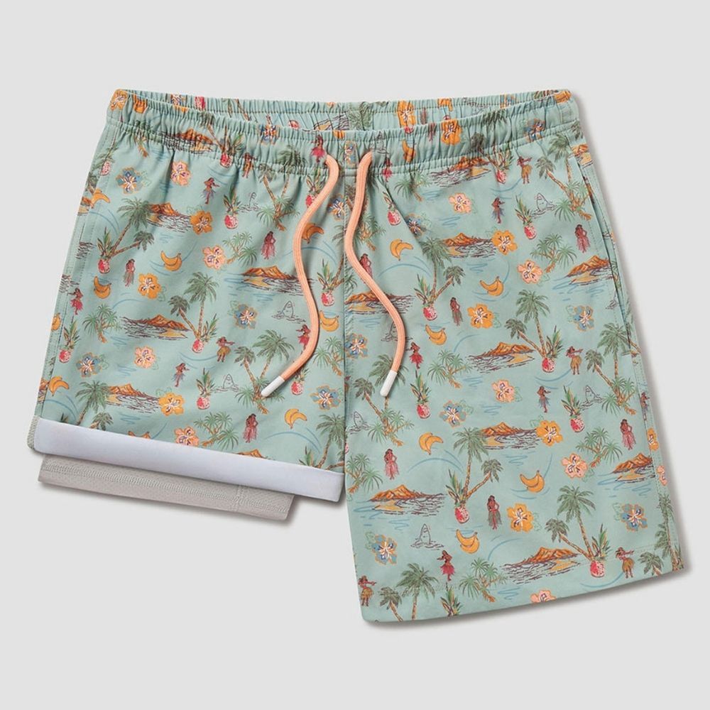 LEID BACK SWIM SHORT, Color: HULA HIDEAWAY, Size: S