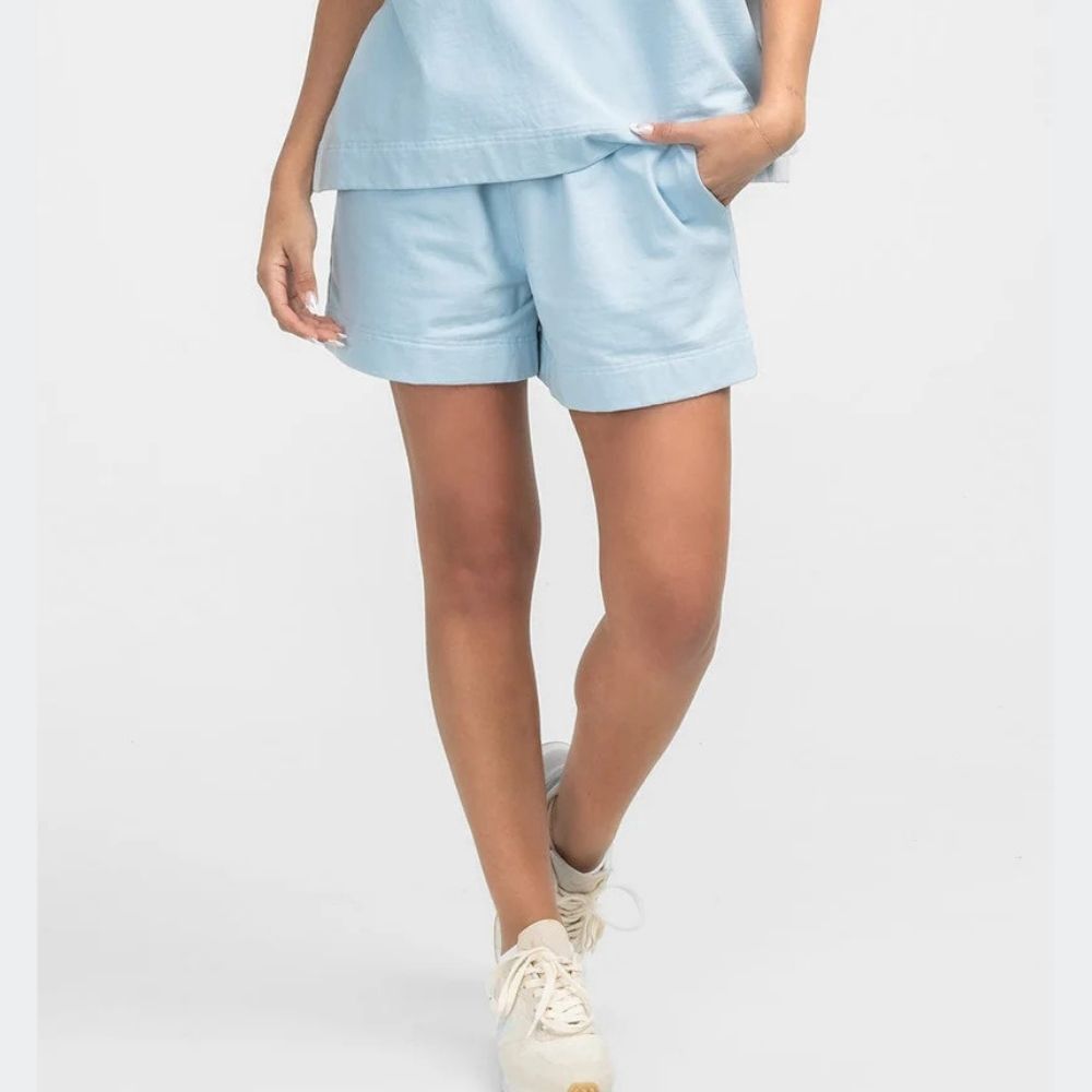 W ON THE DAILY SHORT, Color: SKYWAY, Size: S