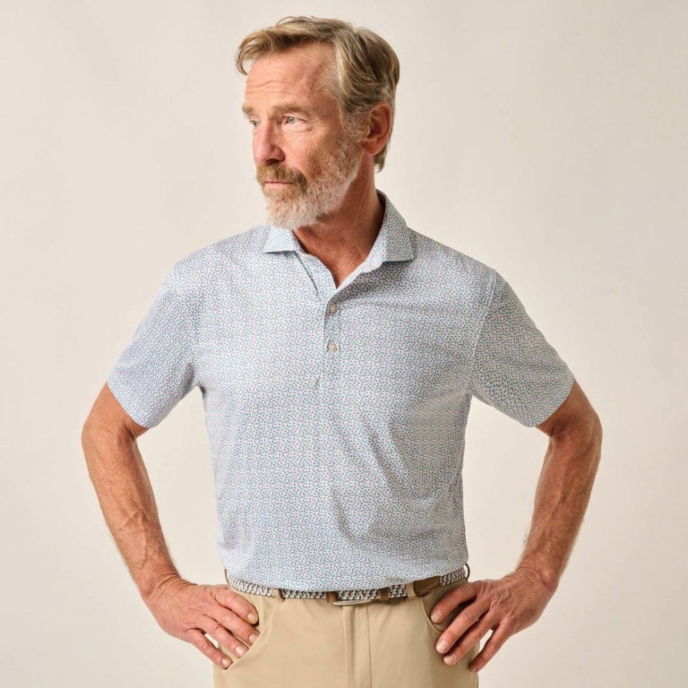 SPRINGWOOD PERFORMANCE POLO, Color: PORTO PINK, Size: XL