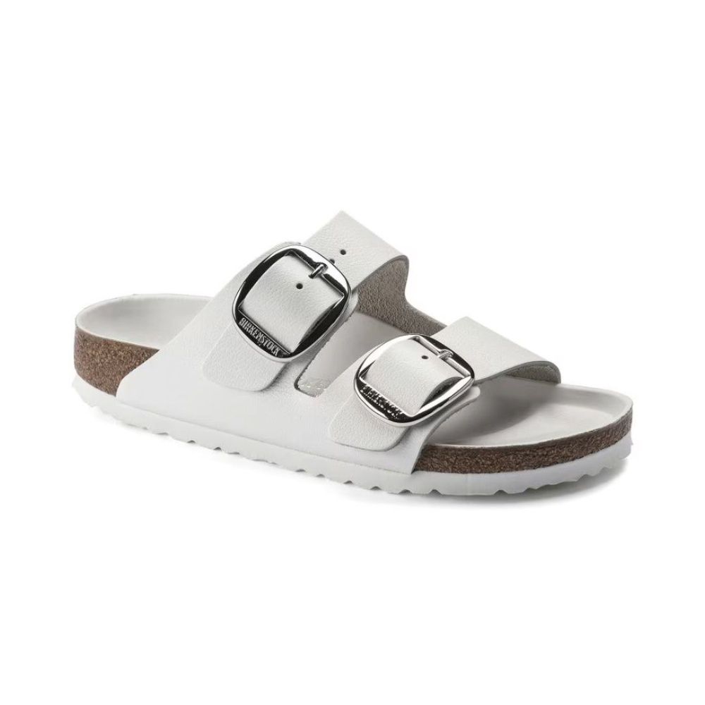 ARIZONA BIG BUCKLE - LEATHER, Color: WHITE, Size: EU36, Width: REGULAR FIT