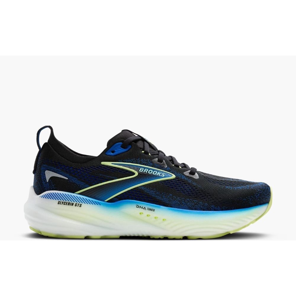 M GLYCERIN GTS 22, Color: BLACK | COBALT | NEO YELLOW, Size: 9