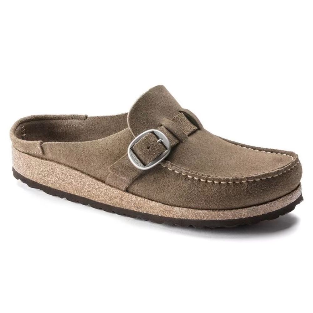 BUCKLEY - SUEDE LEATHER, Color: GRAY TAUPE, Size: EU37