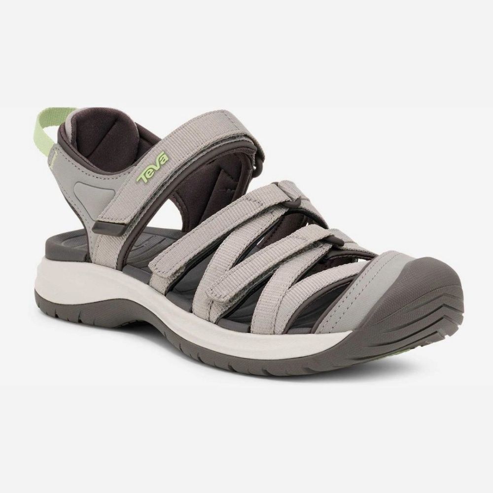 W TIRRA SPORT CLOSED-TOE HIKING SANDAL, Color: DRIZZLE, Size: 5