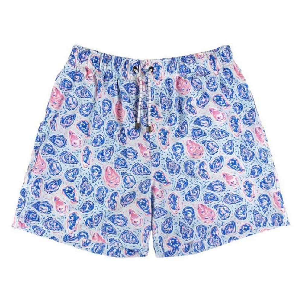 MEN SHORTS SEERSUCKER OYSTER, Size: XLARGE