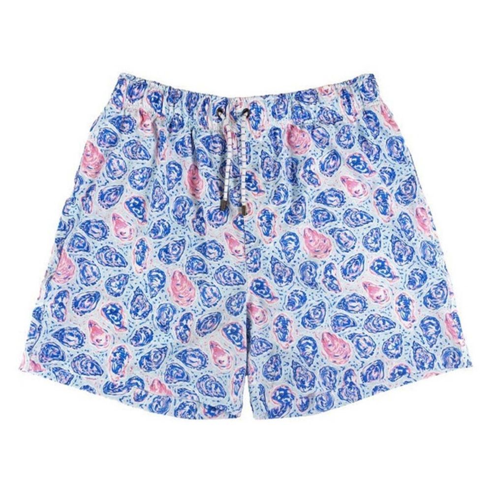 MEN SHORTS SEERSUCKER OYSTER, Size: XLARGE