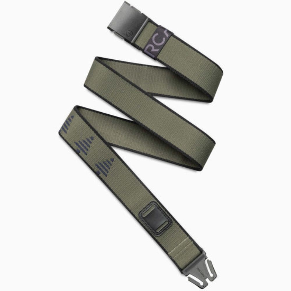 U BLACKWOOD BELTS, Color: IVY GREEN | BLACK, Size: 40"