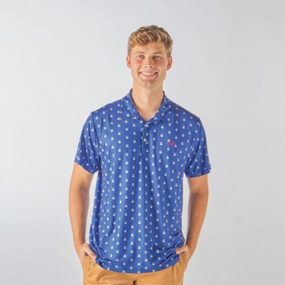 M SHORTSLEEVE GRAPHIC POLO, Design: EAGLE, Size: XXLARGE