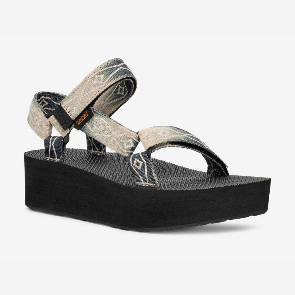 W FLATFORM UNIVERSAL SUNSCAPE W FLATFORM UNIVERSAL SUNSCAPE, Color: WATERLESS BLACK / CREAM, Size: 11