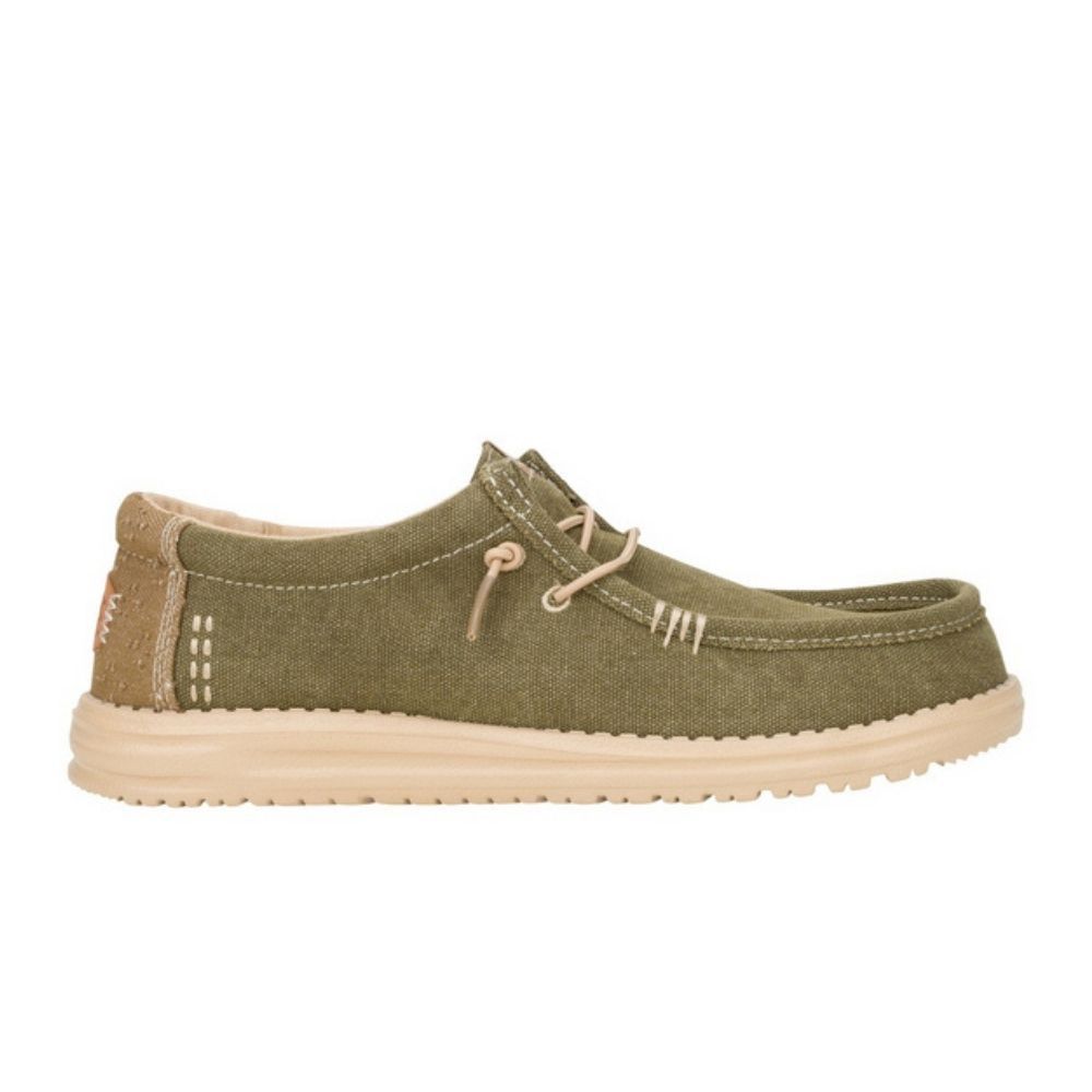 M WALLY WORKWEAR, Color: DUSKY GREEN | IRISH CREAM, Size: 9