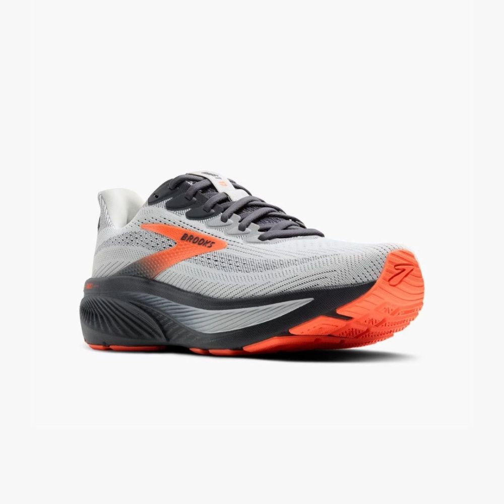 M GHOST 17, Color: OYSTER MUSHROOM | ORANGE | EBONY, Size: 14D