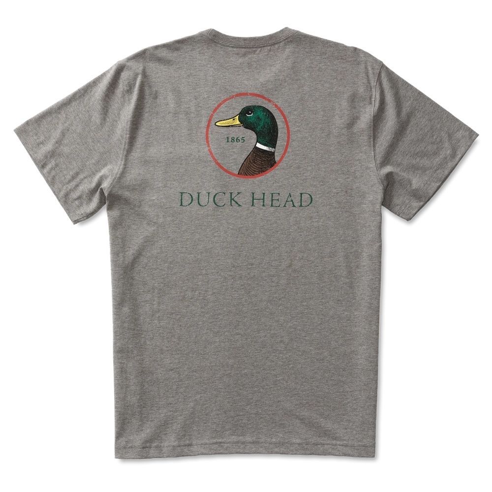 SHORT SLEEVE LOGO T-SHIRT, Color: HEATHER GREY, Size: S