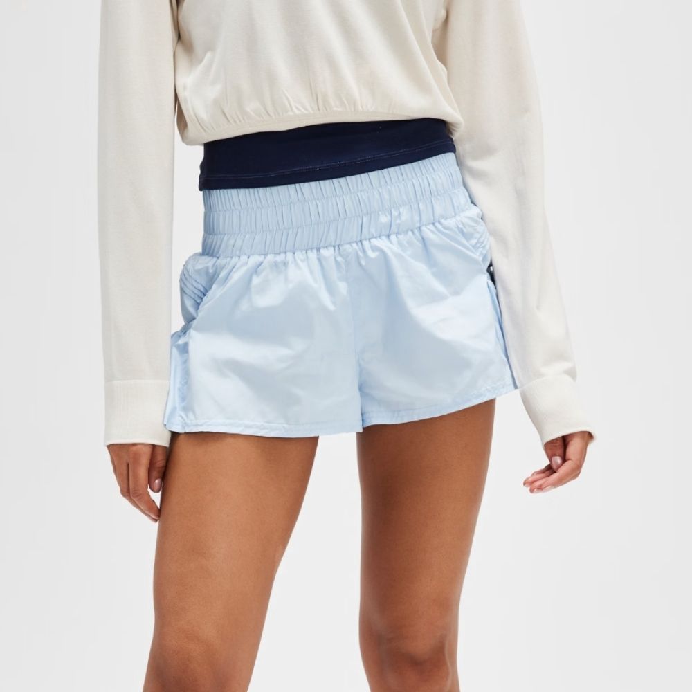GET YOUR FLIRT ON SHORT, Color: BASELINE BLUE, Size: SMALL