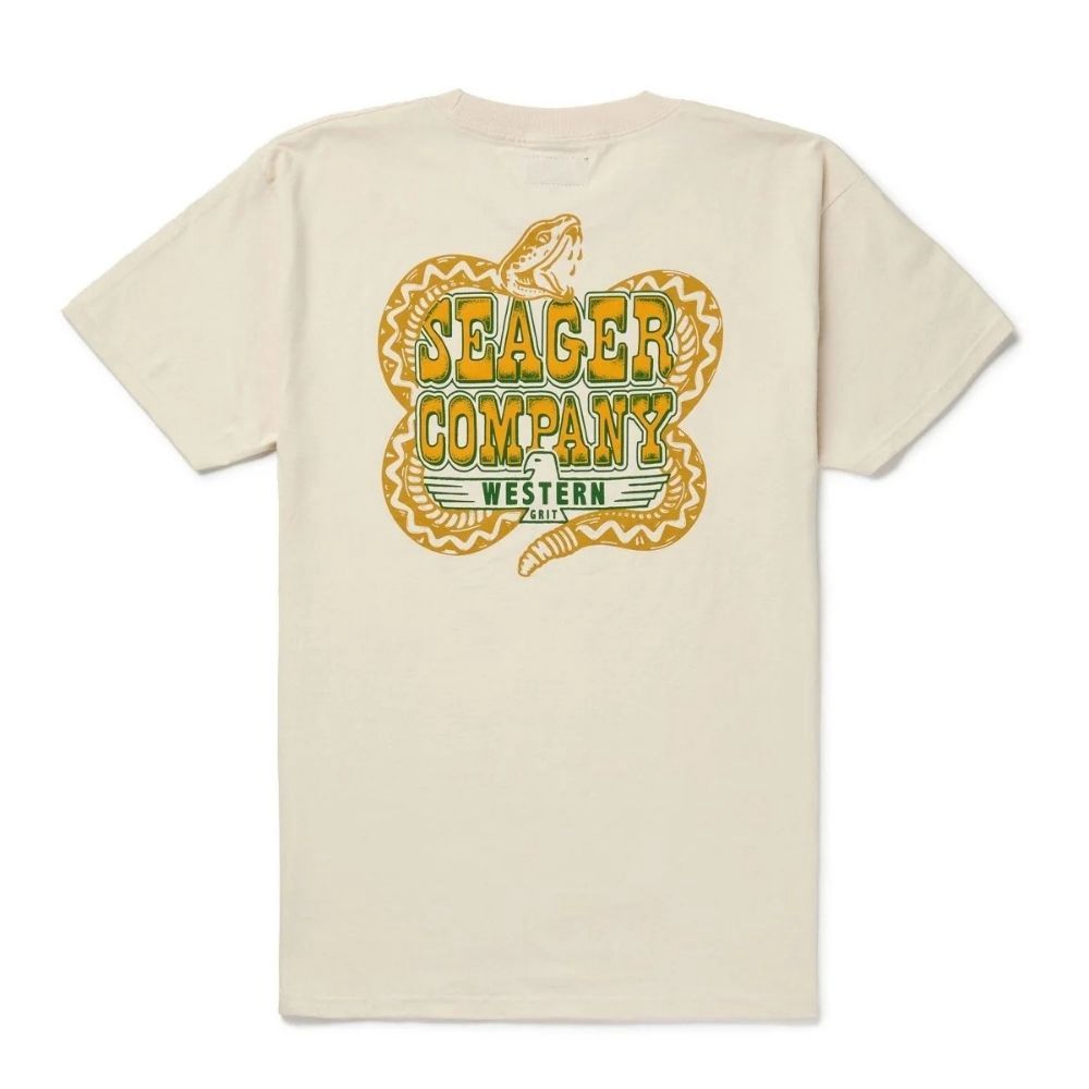 RATTLER TEE VINTAGE, Color: VINTAGE WHITE, Size: MEDIUM