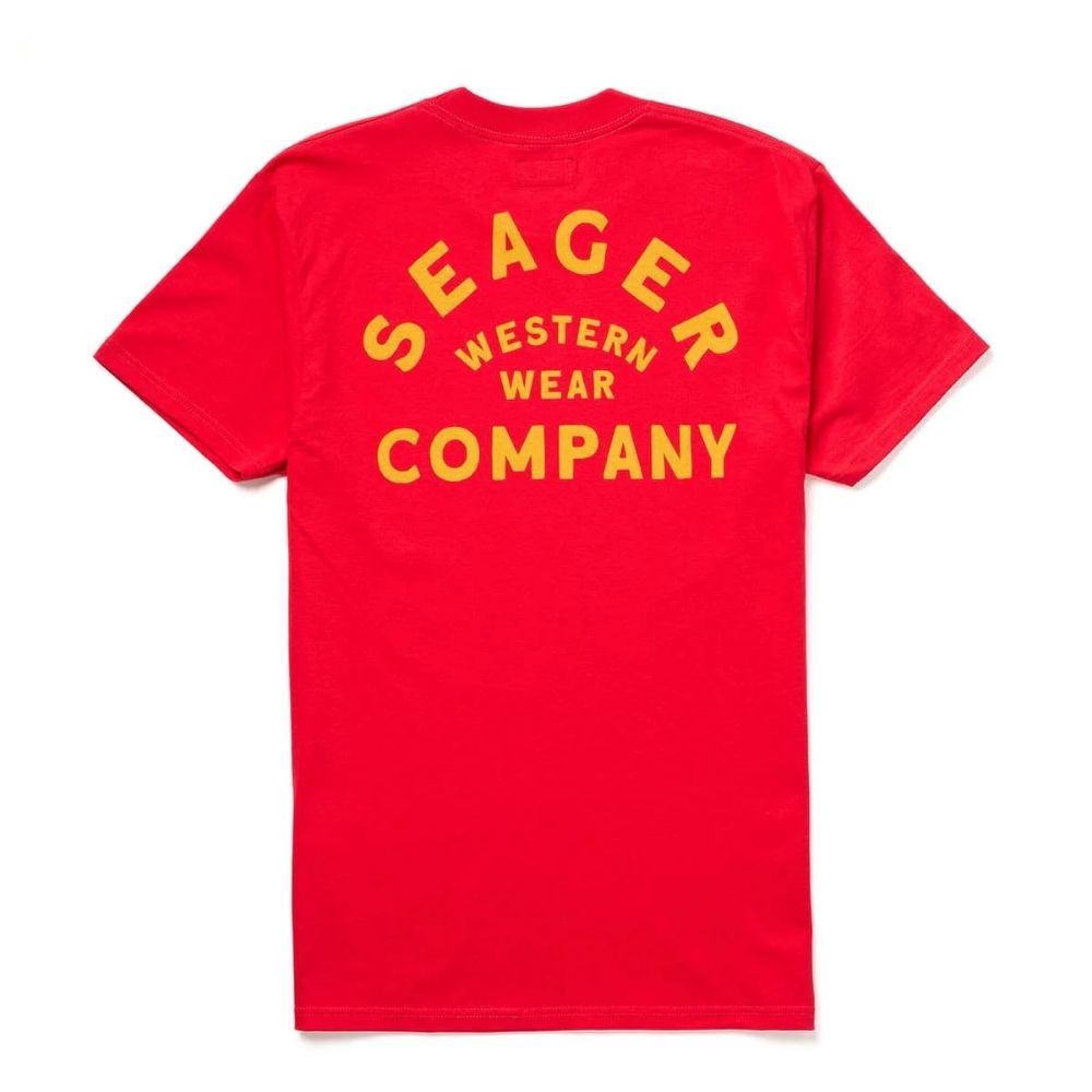 AUSTIN TEE, Color: RED, Size: MEDIUM