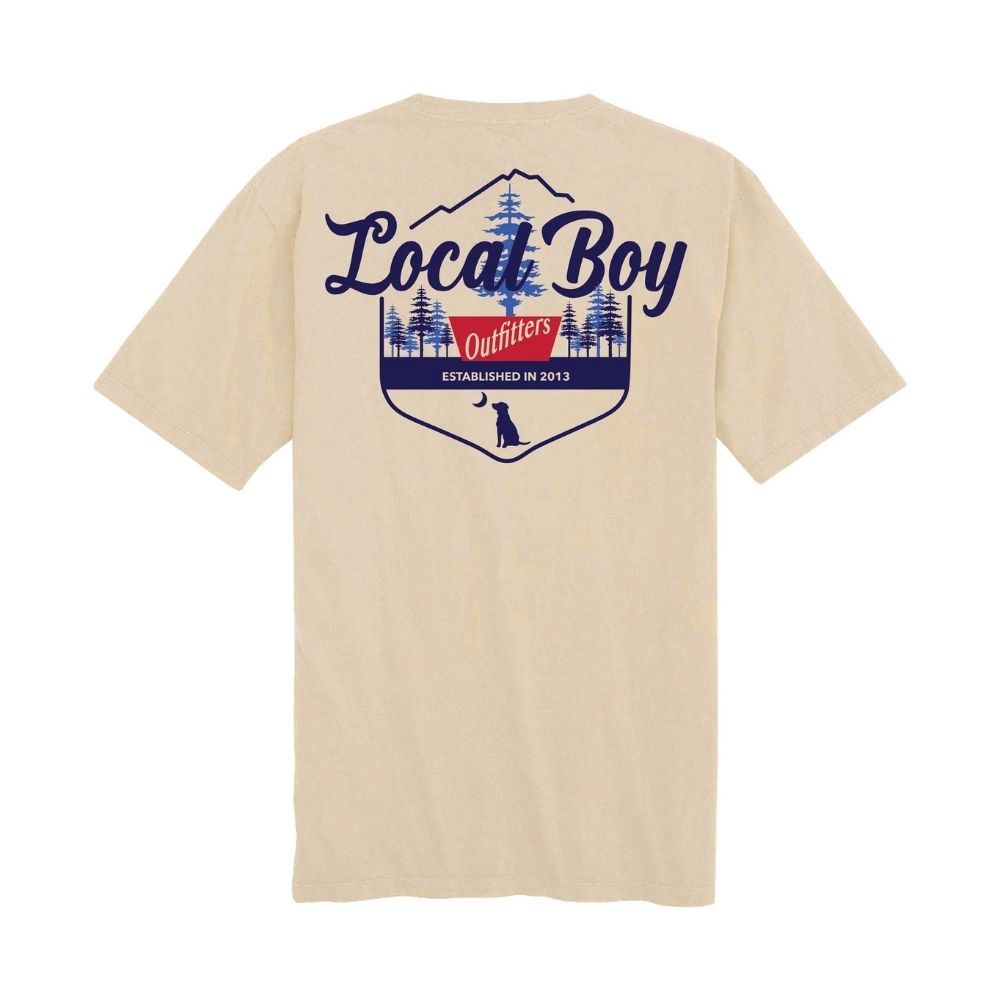 BANQUET SHORTSLEEVE TEE, Color: LATTE, Size: MEDIUM