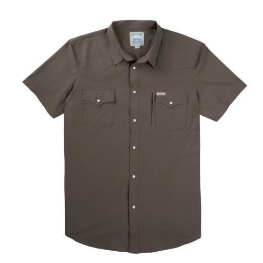 CONFLUENCE TECH SHIRT SHORT, Color: DESERT SAGE, Size: XX-Large