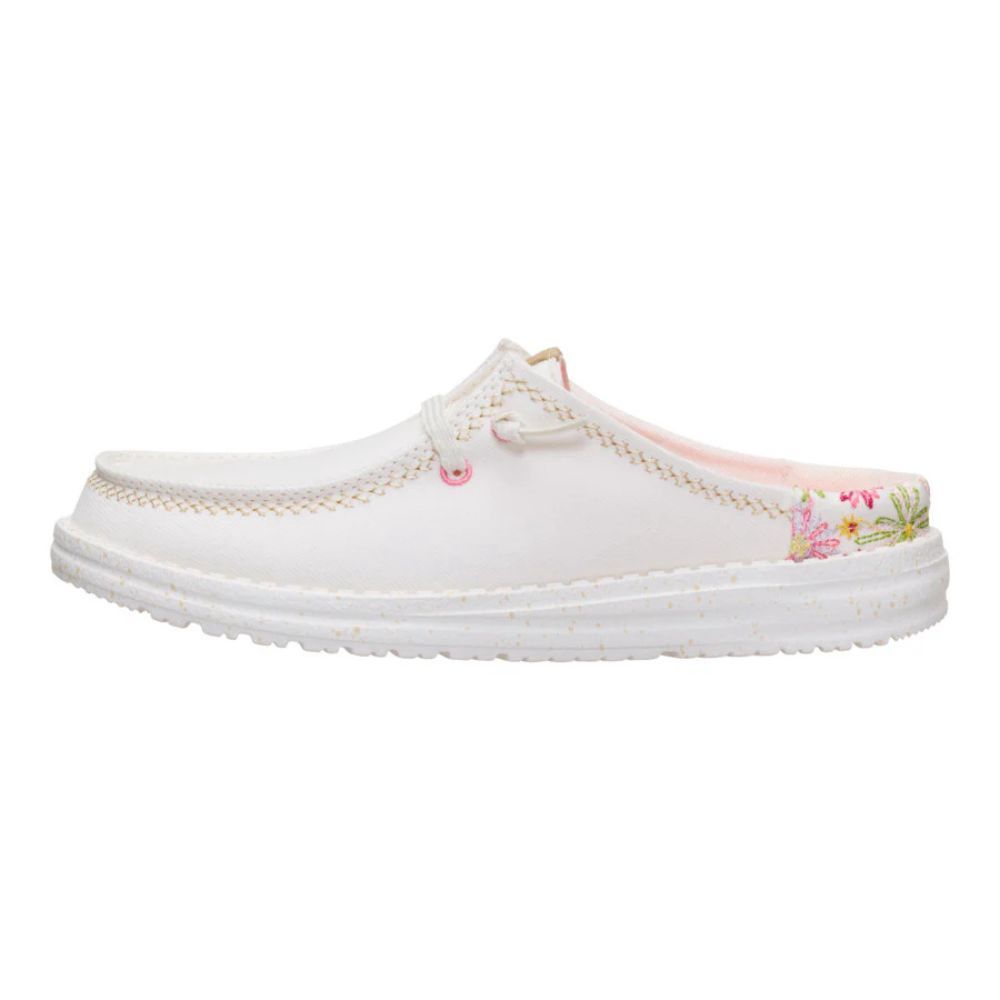 W WENDY SLIP EMBROIDED FLORAL, Color: OFF WHITE, Size: 7
