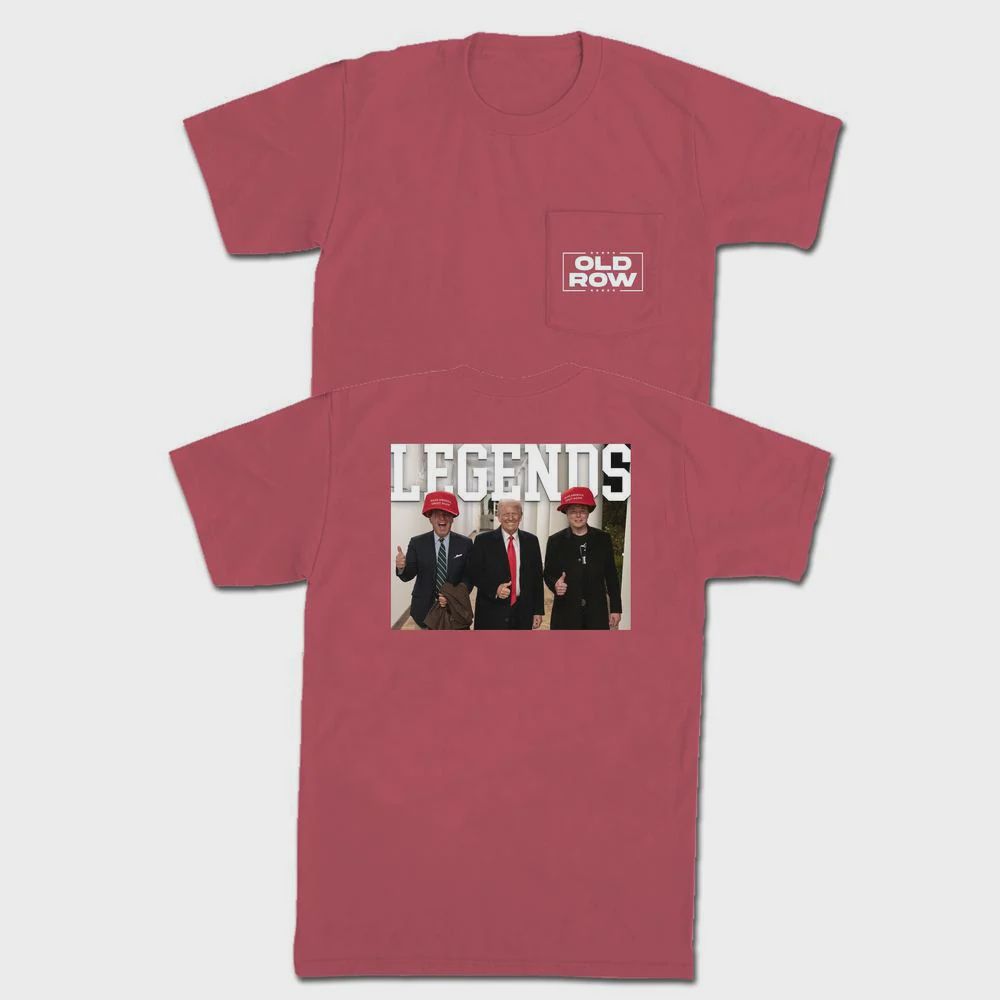 TEAM TRUMP LEGENDS, Color: RED, Size: SMALL