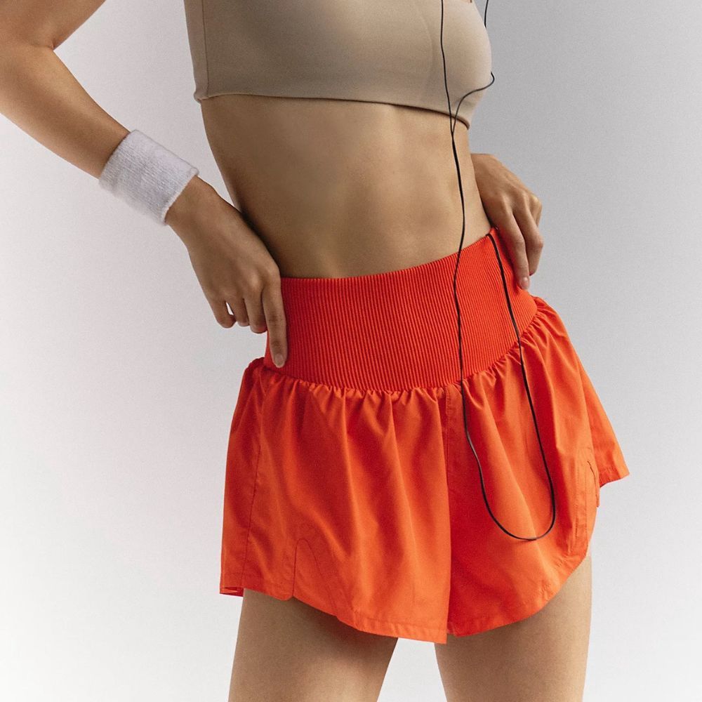 W CARPE DIEM SHORT, Color: SCARLETT, Size: X SMALL
