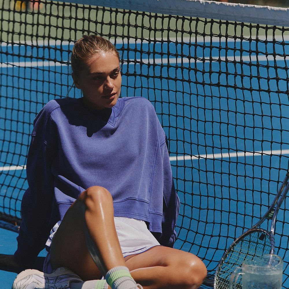 W INTERCEPT PULLOVER, Color: PULSE, Size: X SMALL