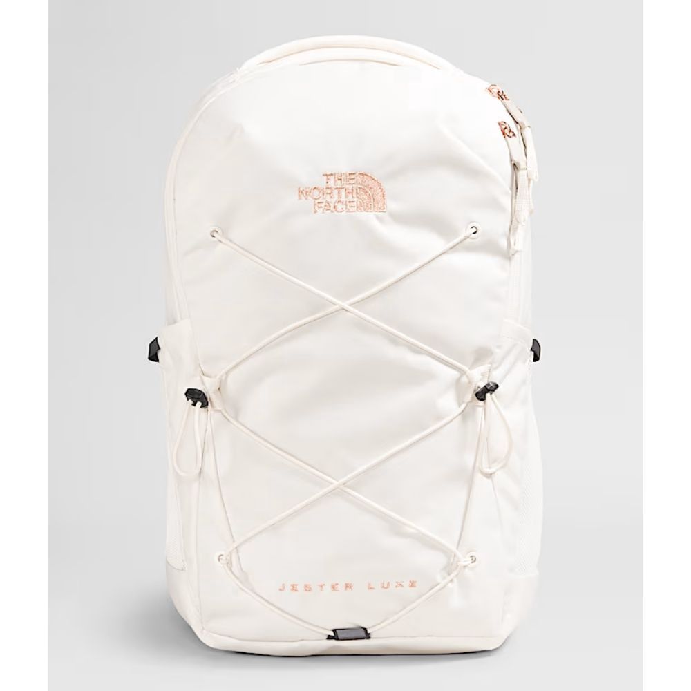 W JESTER LUXE BACKPACK, Color: GARDENIA WHITE/BURNT CORAL METALLIC