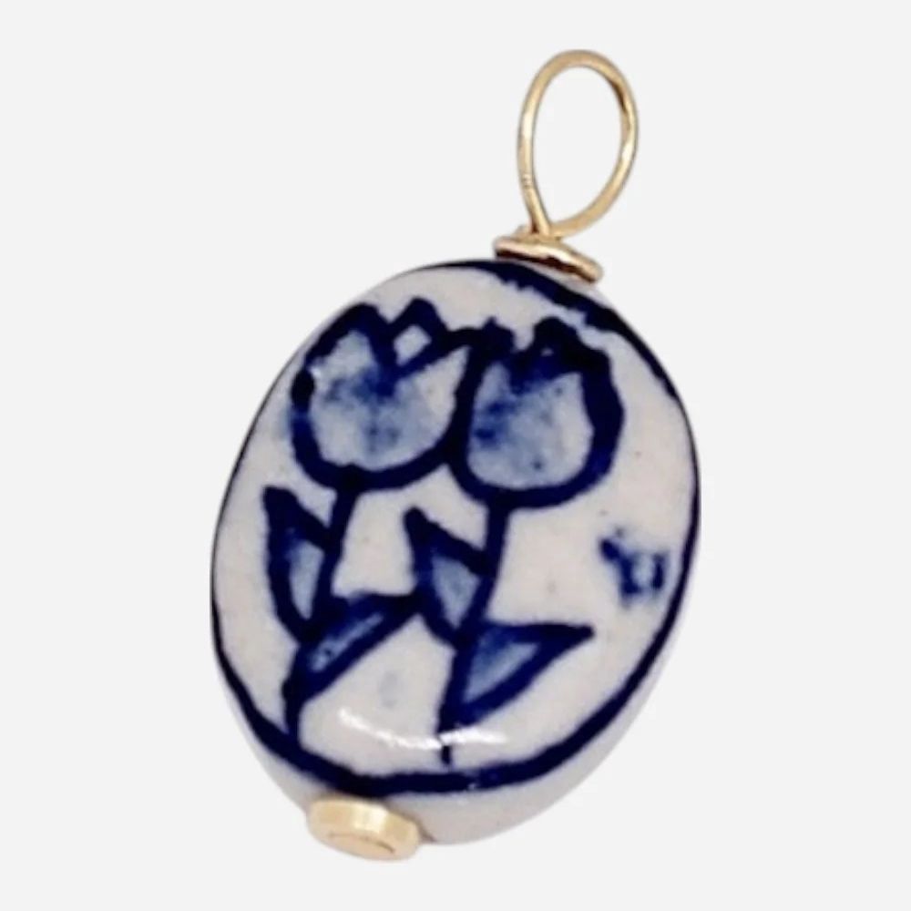 PORCELAIN BEAD CHARMS