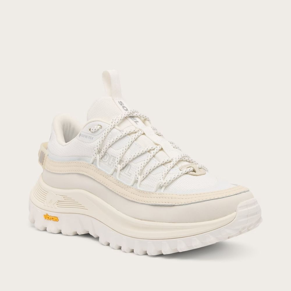 W SOREL CALLSIGN HORIZON LOW GTX, Color: SEA SALT CHALK, Size: 5.5