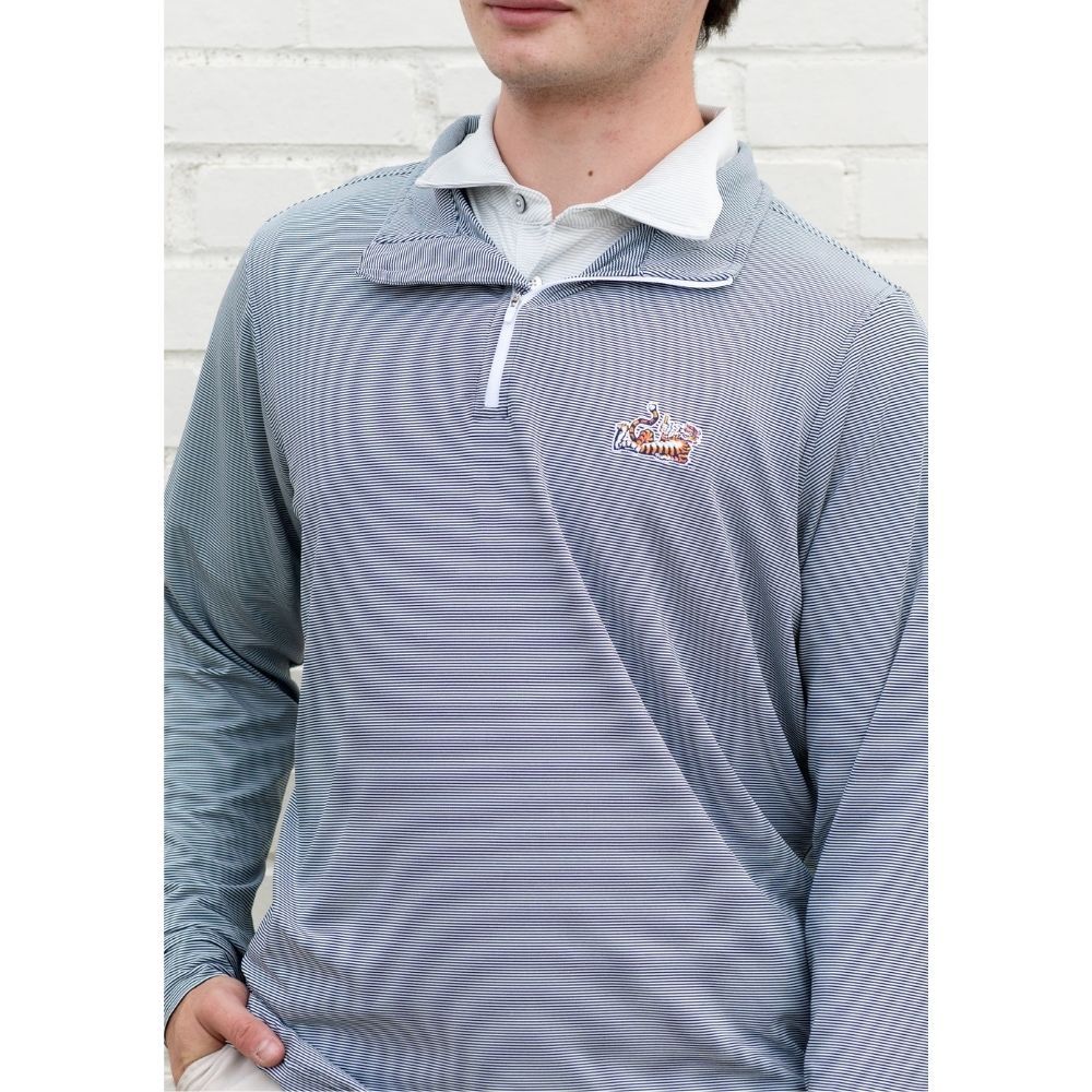 ORIGINAL AUBIE STRIPE PULLOVER, Color: NAVY STRIPE, Size: SMALL