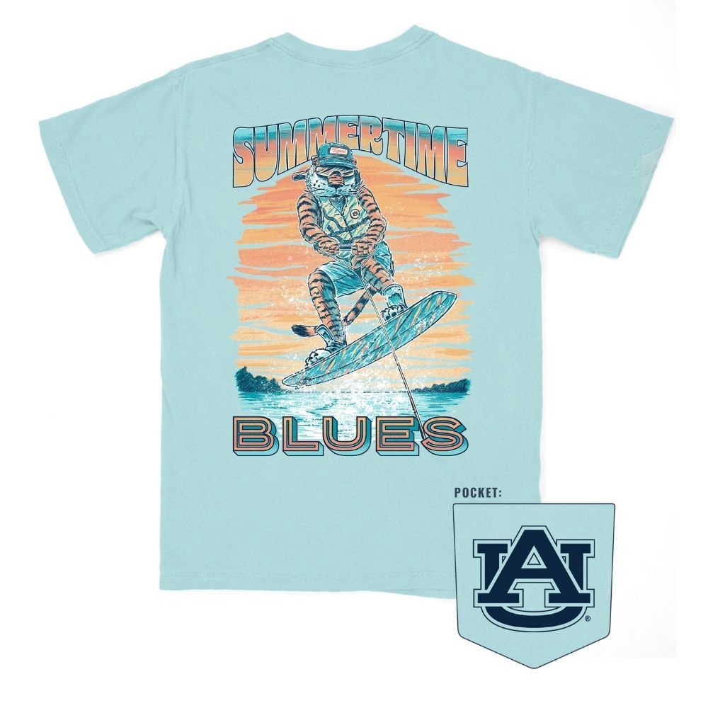 AUBIE WAKEBOARDING  T-SHIRT, Color: CHALKY MINT, Size: SMALL