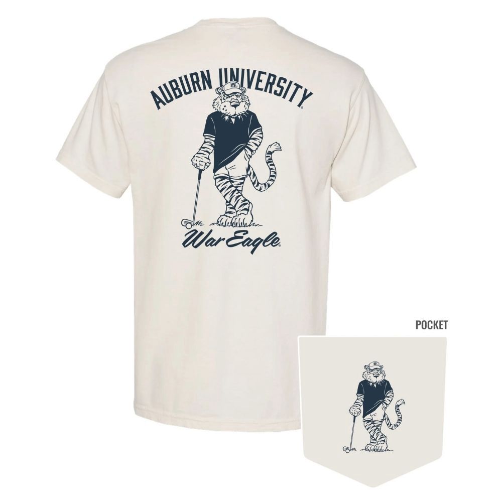 AUBIE GOLFER T-SHIRT, Color: IVORY, Size: SMALL