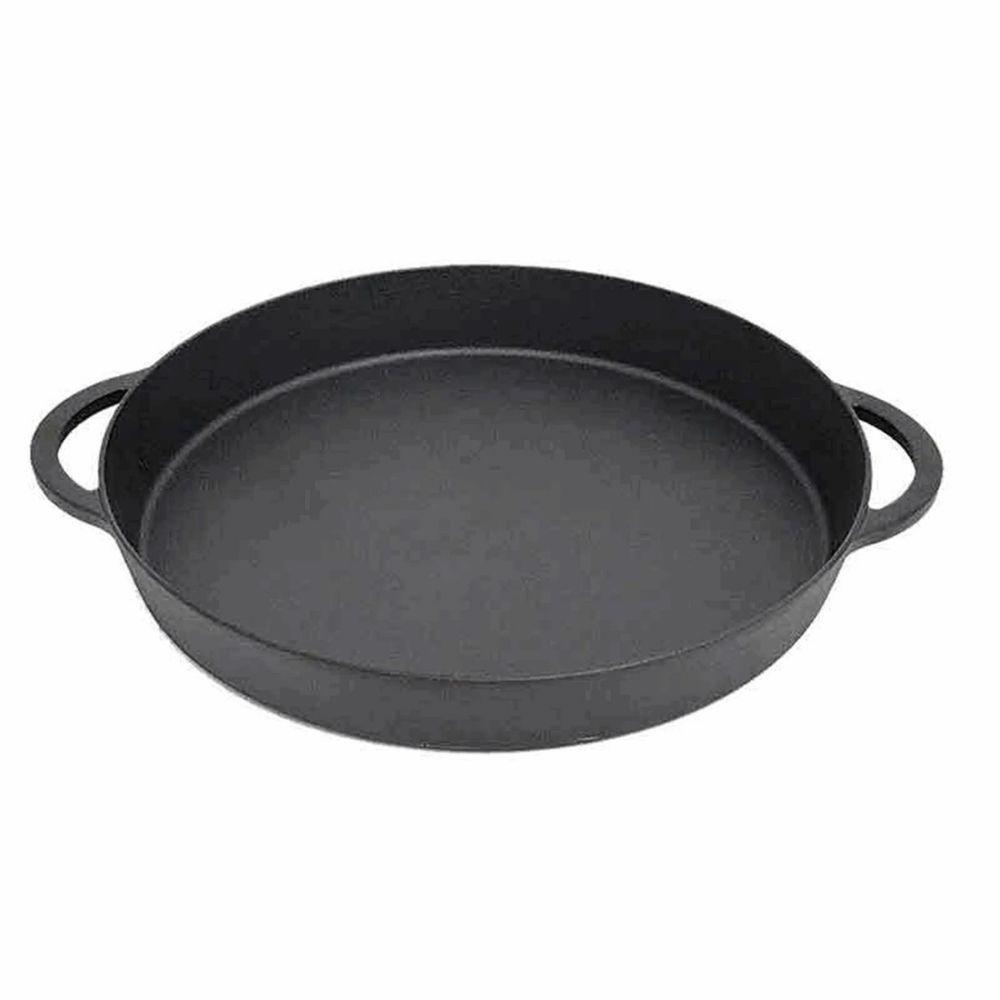 CAST IRON SKILLET, Size: 14"