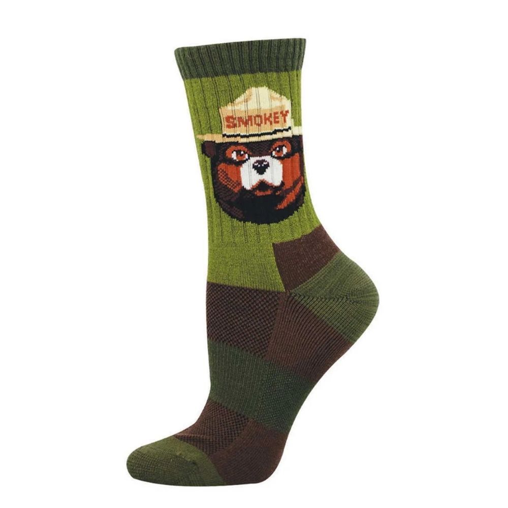 SMOKEY BEAR PORTRAIT, Color: GREEN, Size: 9-11