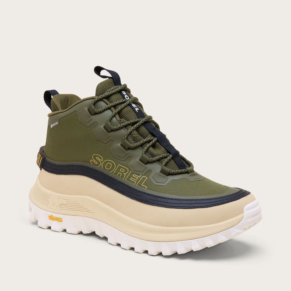 M CALLSIGN HORIZON MID GTX, Color: UTILITY GREEN/HONEY WHITE, Size: 9