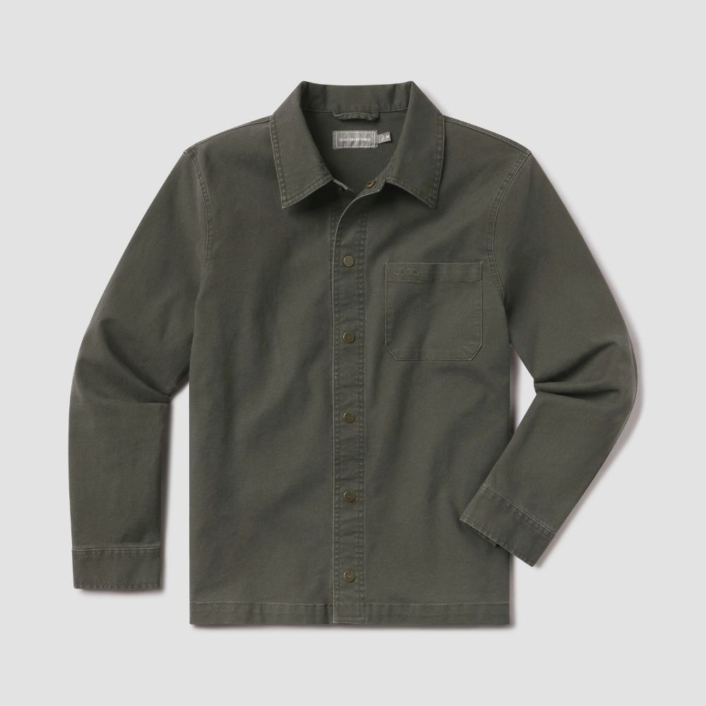 DESOTO CANVAS JACKET, Color: GRAPE LEAF, Size: MEDIUM