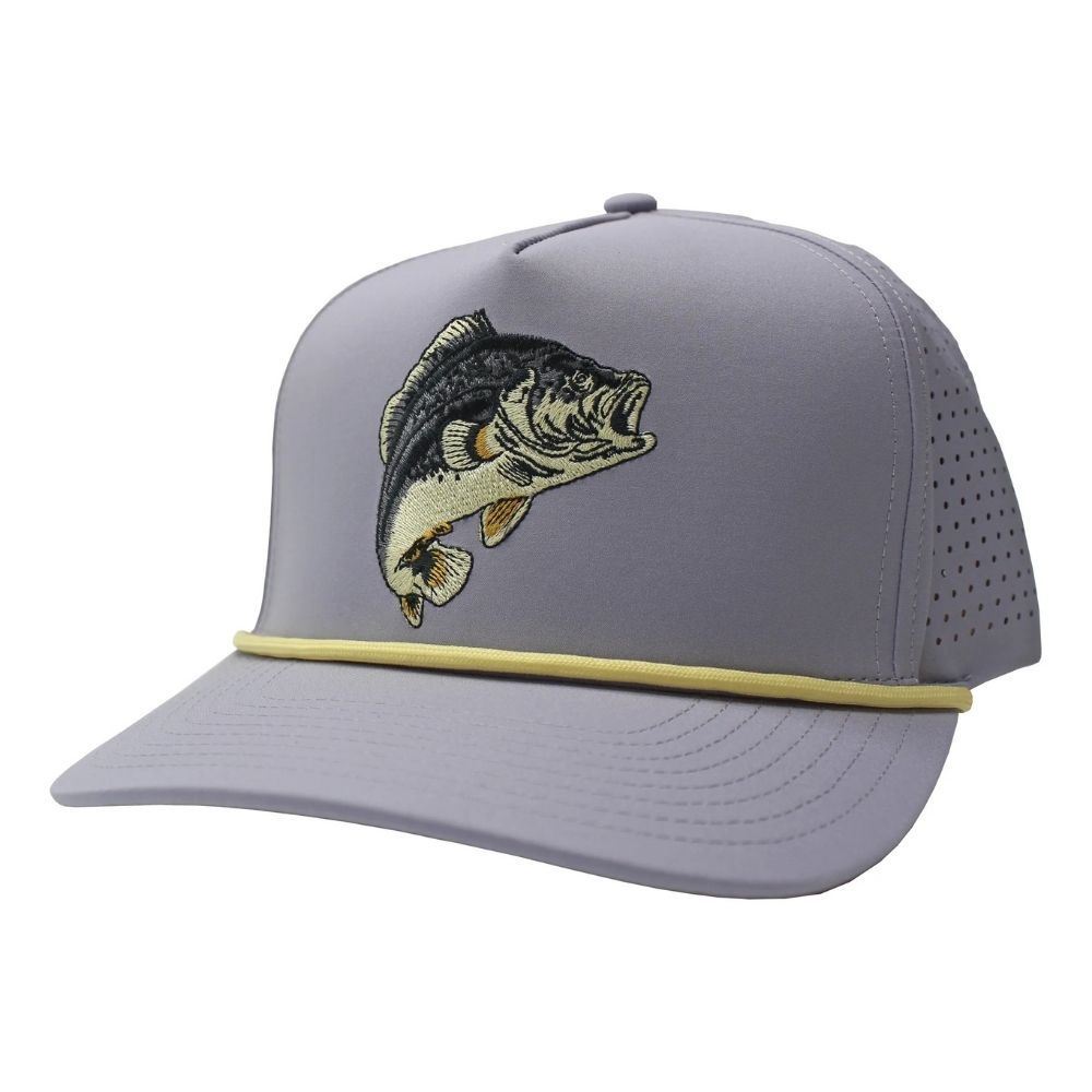 BASS PERFORATED ROPE HAT, Color: STORM