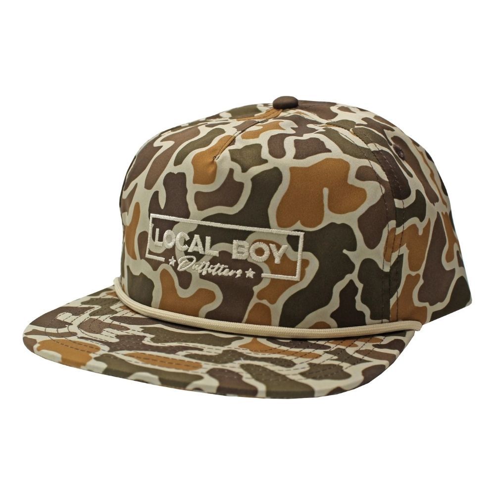 BROADWAY LOW PROFILE ROPE HAT, Color: LOCALFLAGE VINTAGE