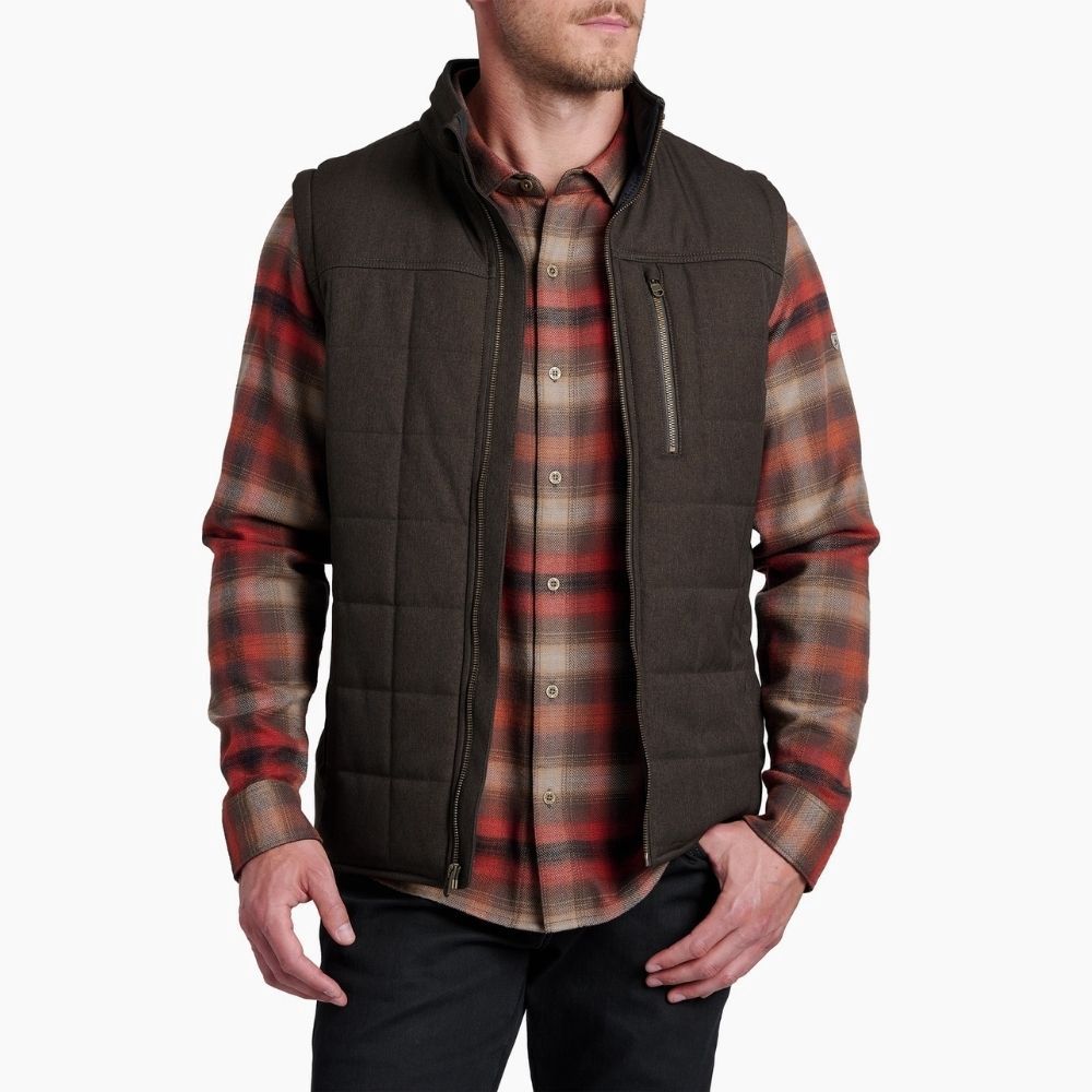 IMPAKT VEST INSULATED, Color: ESPRESSO, Size: MEDIUM, Style: 1220