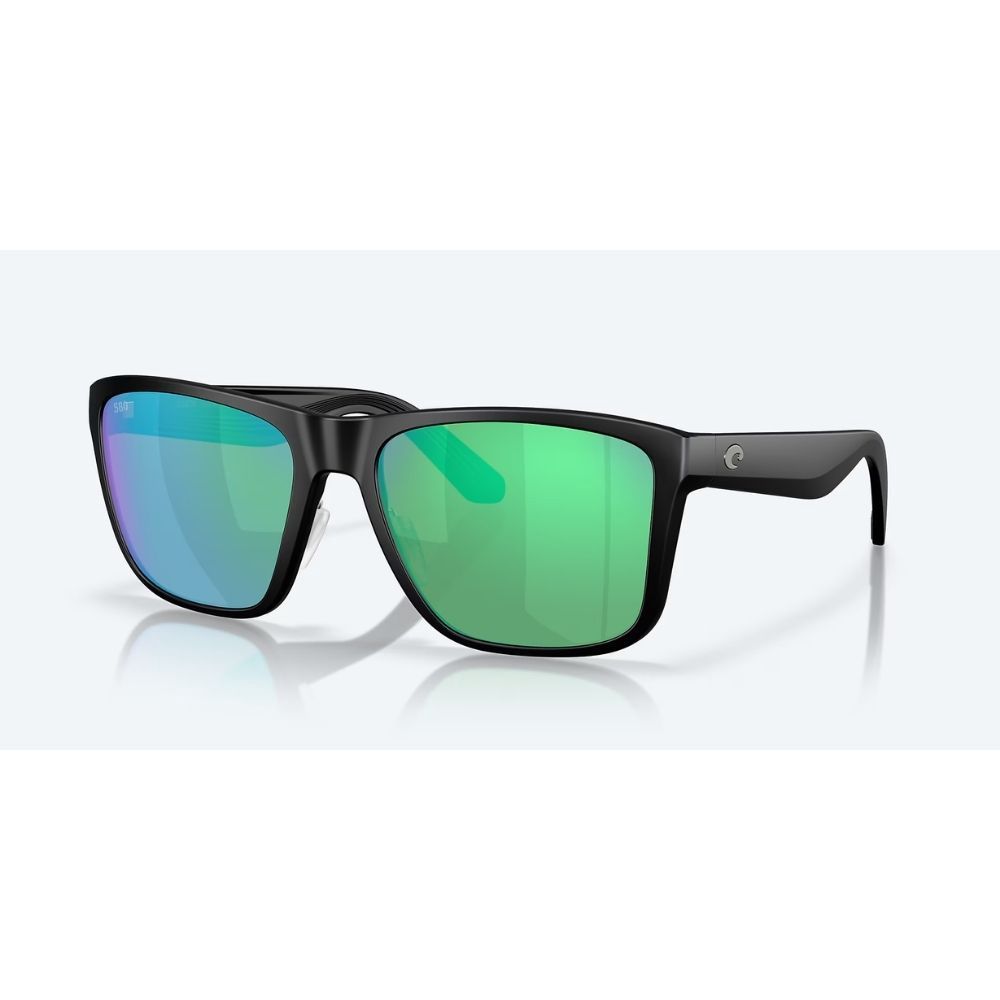 LOS ALIJOS 580G, Frame: MATTE BLACK, Lens: GREEN MIRROR