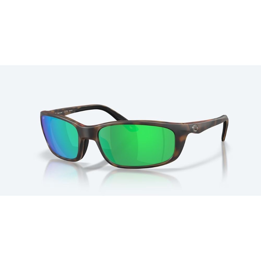 BRINE II 06S9134, Frame: MATTE TORTOISE, Lens: GREEN MIRROR