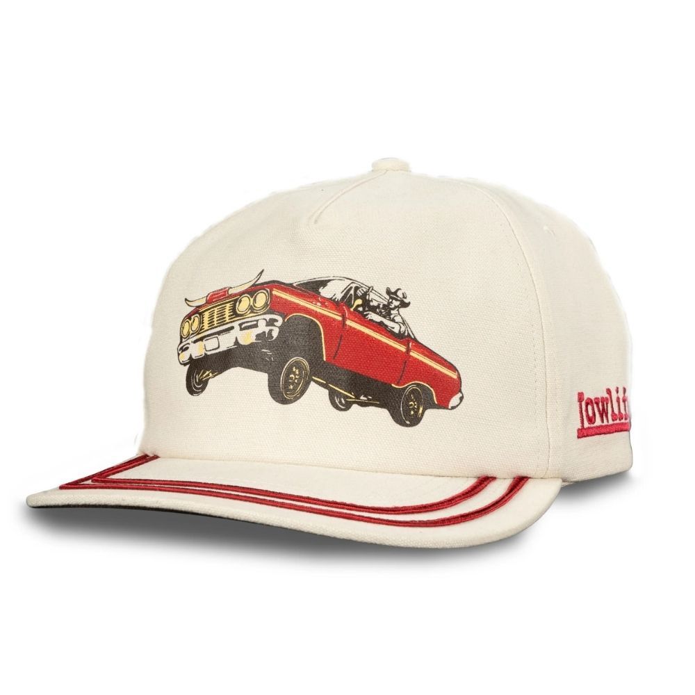 LOWLIFE HAT, Color: WHITE