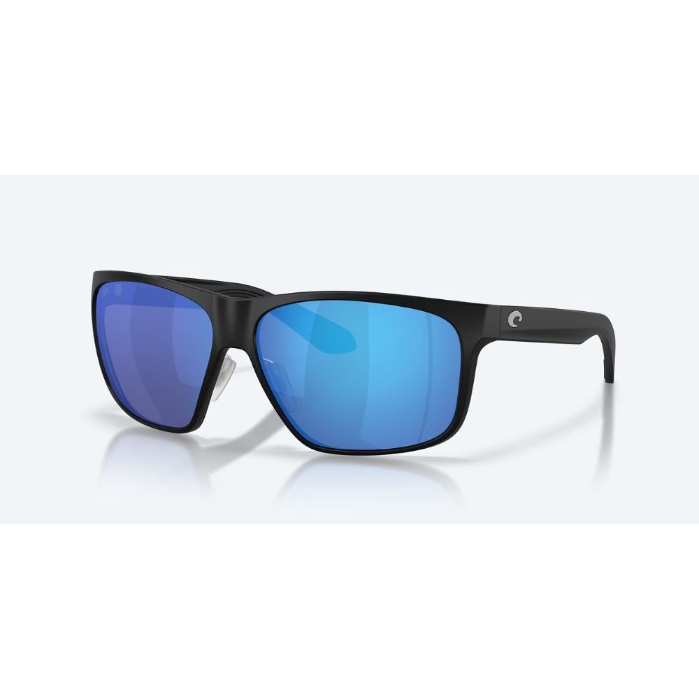 TRADES 06S9128, Frame: MATTE BLACK, Lens: BLUE MIRROR
