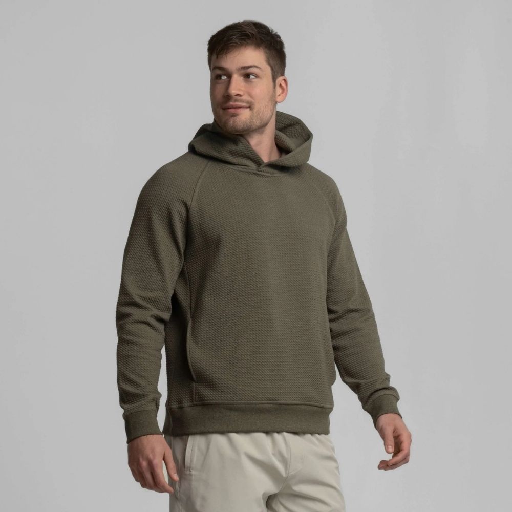DALLAS HOODIE, Color: DUSTY OLIVE, Size: SMALL, Style: 1C006