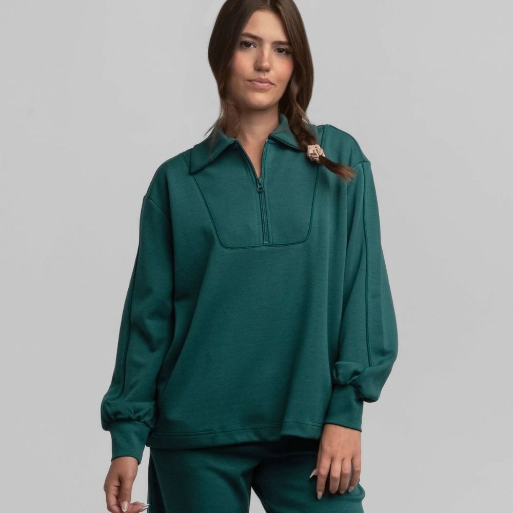 ASTROKNIT PERFORMANCE PULLOVER, Color: JASPER, Size: SMALL, Style: 2V035