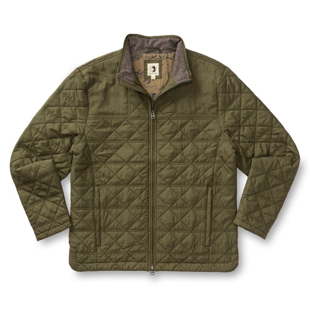 FREMONT SPORT PERFORMANCE QUILTED JACKET, Color: DARK FOREST GREEN, Size: MEDIUM, Style: D51040