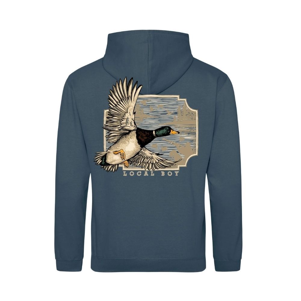 GREENHEAD FLIGHT HOODIE, Color: AIRFORCE BLUE, Size: MEDIUM, Style: L1310037