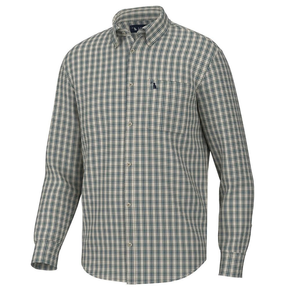 FAULK DRESS SHIRT, Color: OCEAN/BEIGE/RUST, Size: SMALL, Style: L1500041