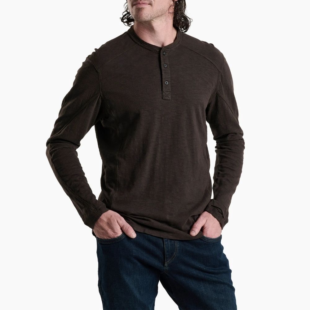 RUKUS HENLEY, Color: DARK OAK, Size: MEDIUM, Style: 7585