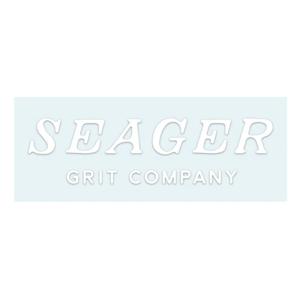 LOGO DECAL SEAGER, Color: WHITE